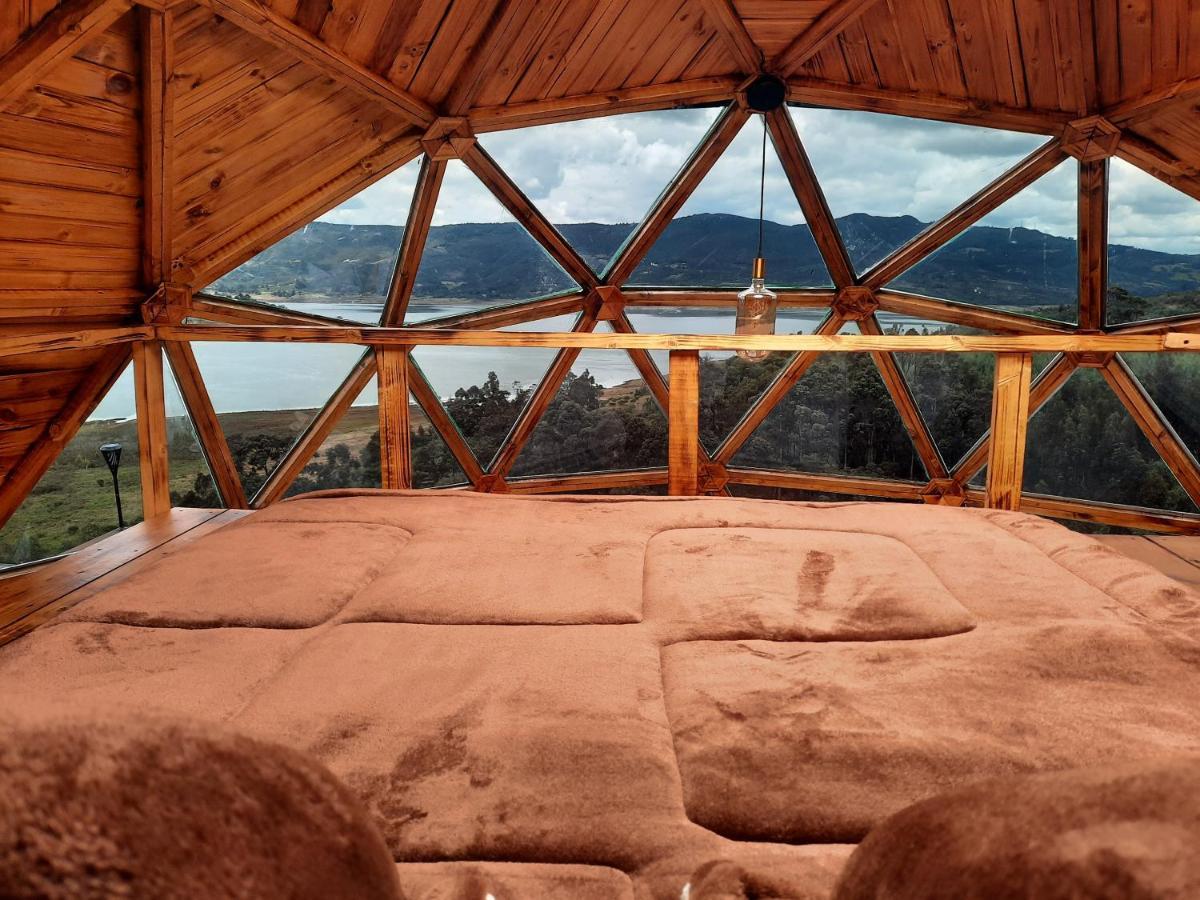 Benigno Mirador Bed and Breakfast Guatavita Eksteriør billede