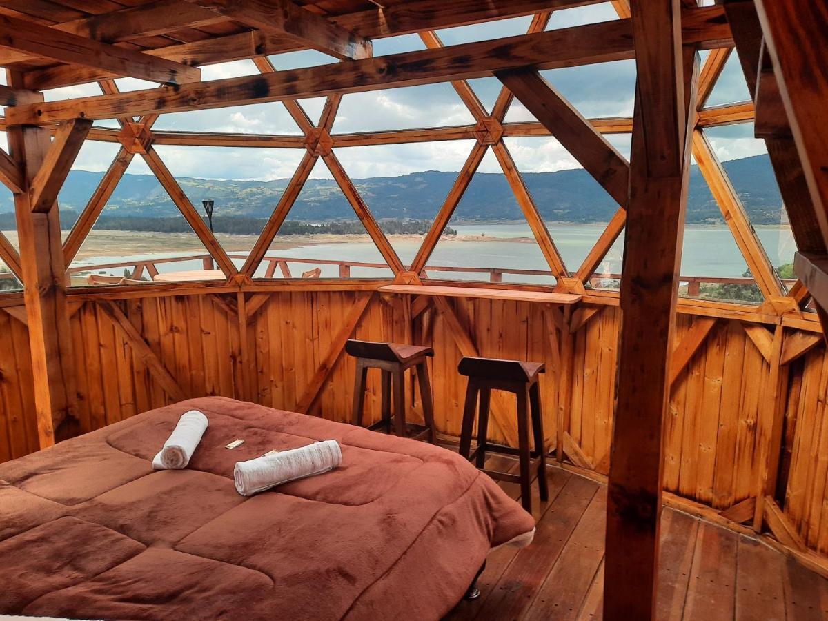 Benigno Mirador Bed and Breakfast Guatavita Eksteriør billede