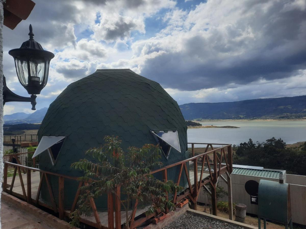 Benigno Mirador Bed and Breakfast Guatavita Eksteriør billede