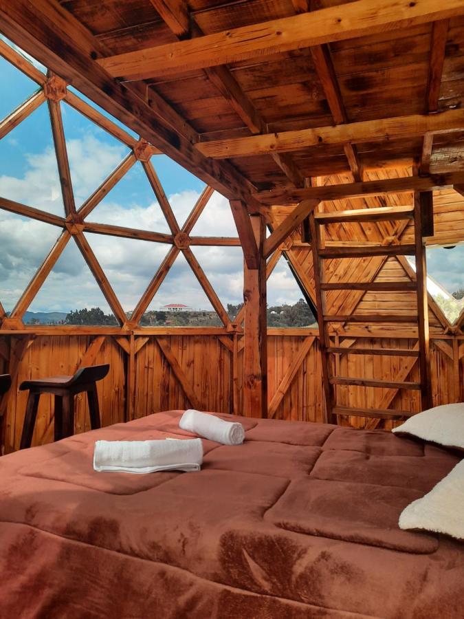Benigno Mirador Bed and Breakfast Guatavita Eksteriør billede