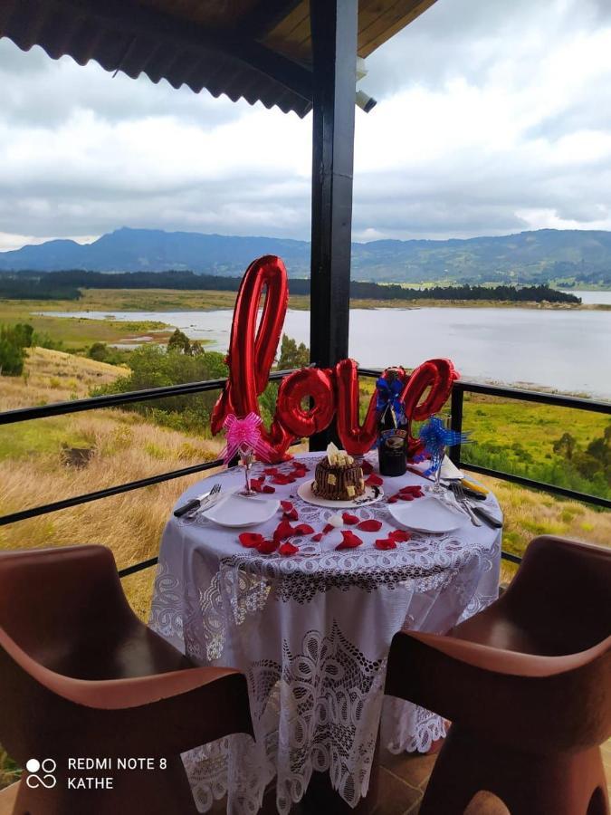 Benigno Mirador Bed and Breakfast Guatavita Eksteriør billede