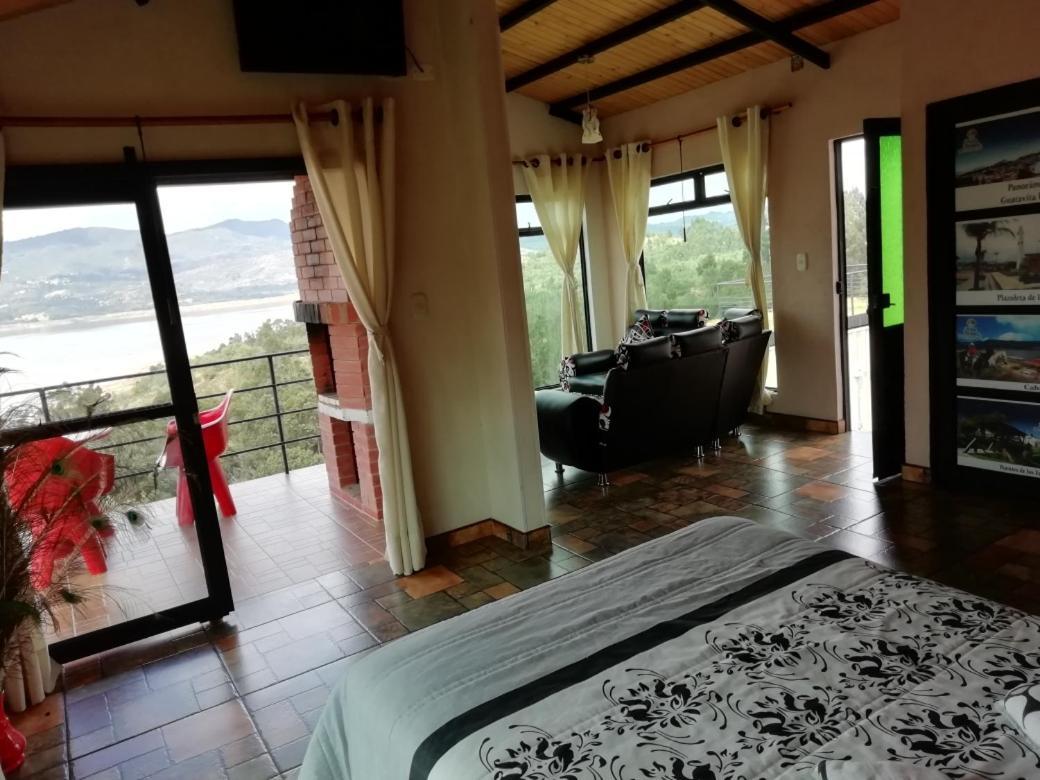 Benigno Mirador Bed and Breakfast Guatavita Eksteriør billede