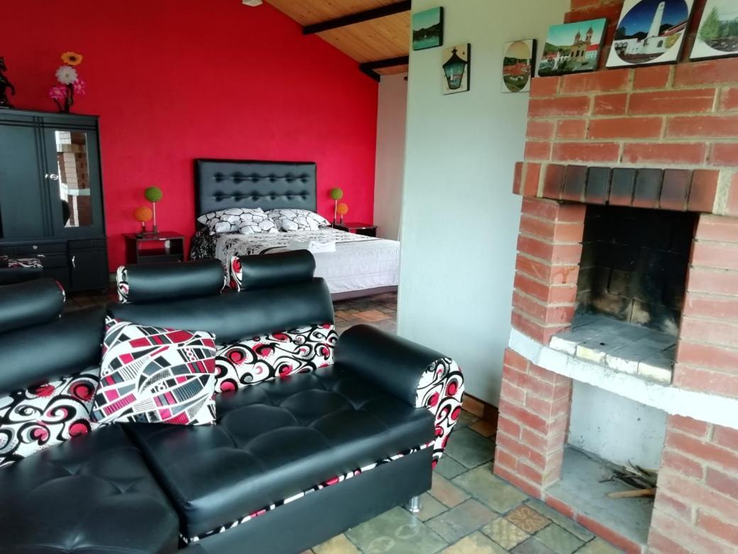 Benigno Mirador Bed and Breakfast Guatavita Eksteriør billede